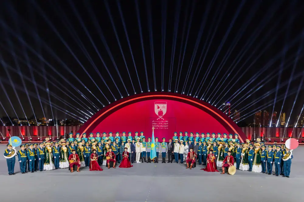 Военные музыканты Вооруженных сил Казахстана успешно выступили на І Международном фестивале военной музыки в Дохе (4)