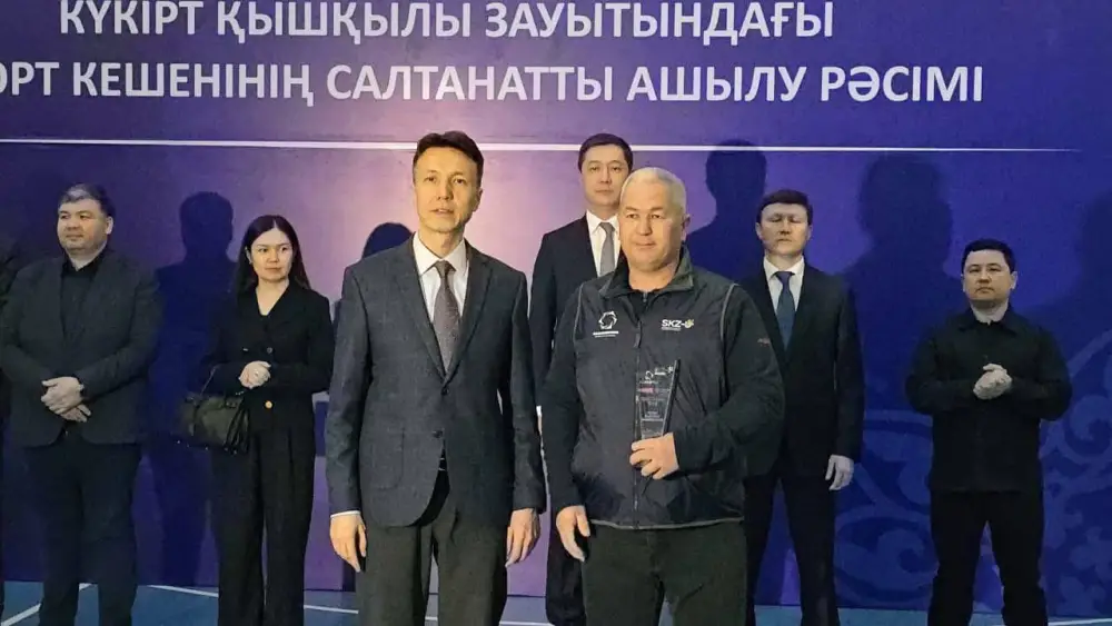 В селе Кейден сдан в эксплуатацию новый зал борьбы (5)