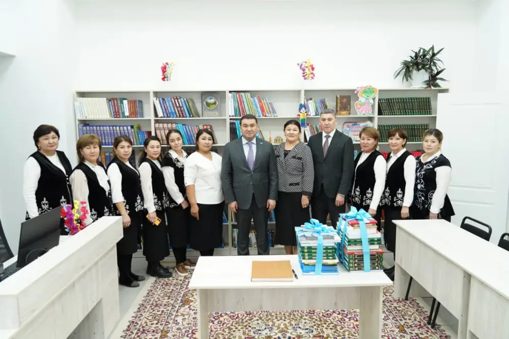 ТУРКЕСТАН: В ТЮЛЬКУБАСЕ ОТКРЫЛСЯ НОВЫЙ ДОМ КУЛЬТУРЫ (3)