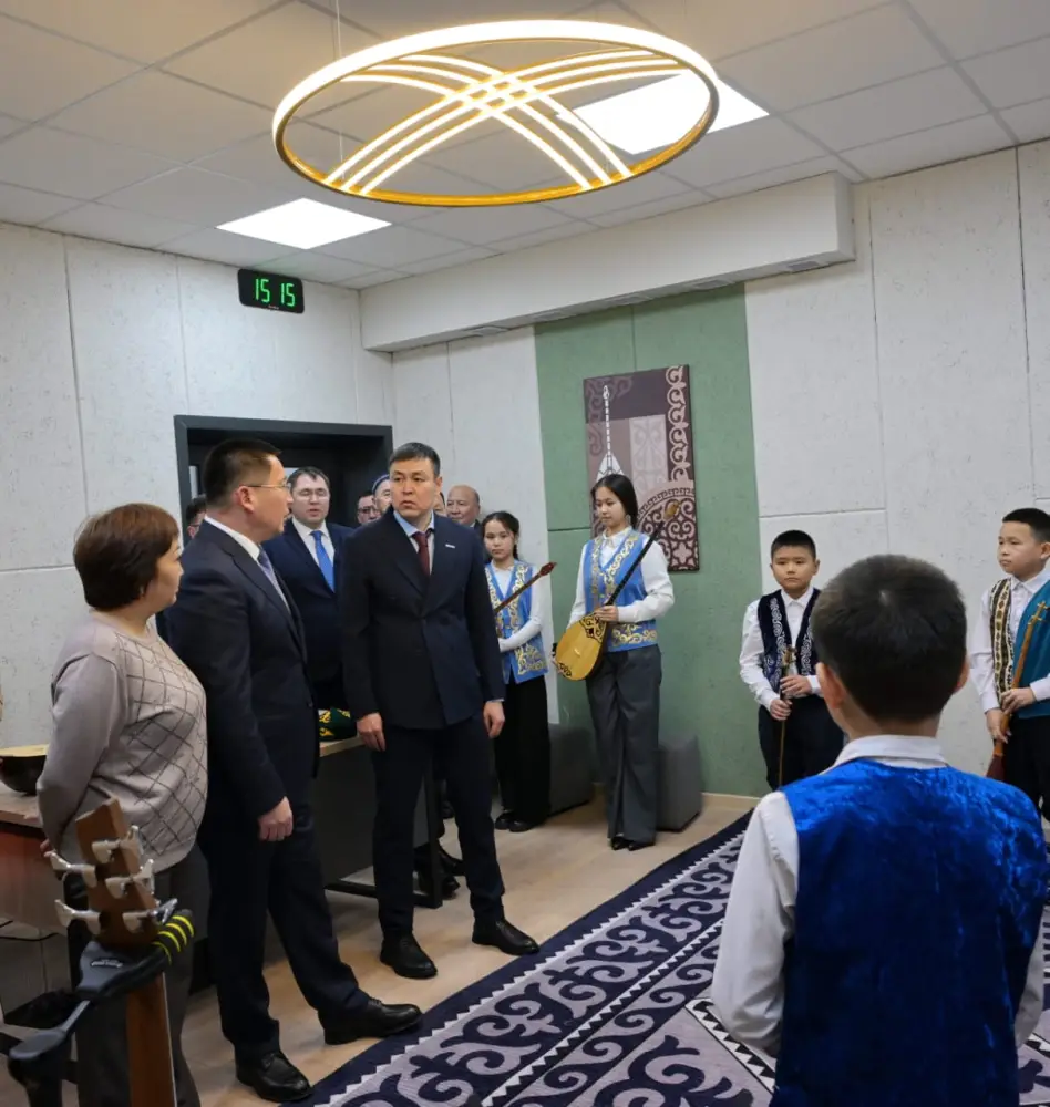 Дом культуры им. Шамши Калдаякова открыли в селе Жетекши (9)