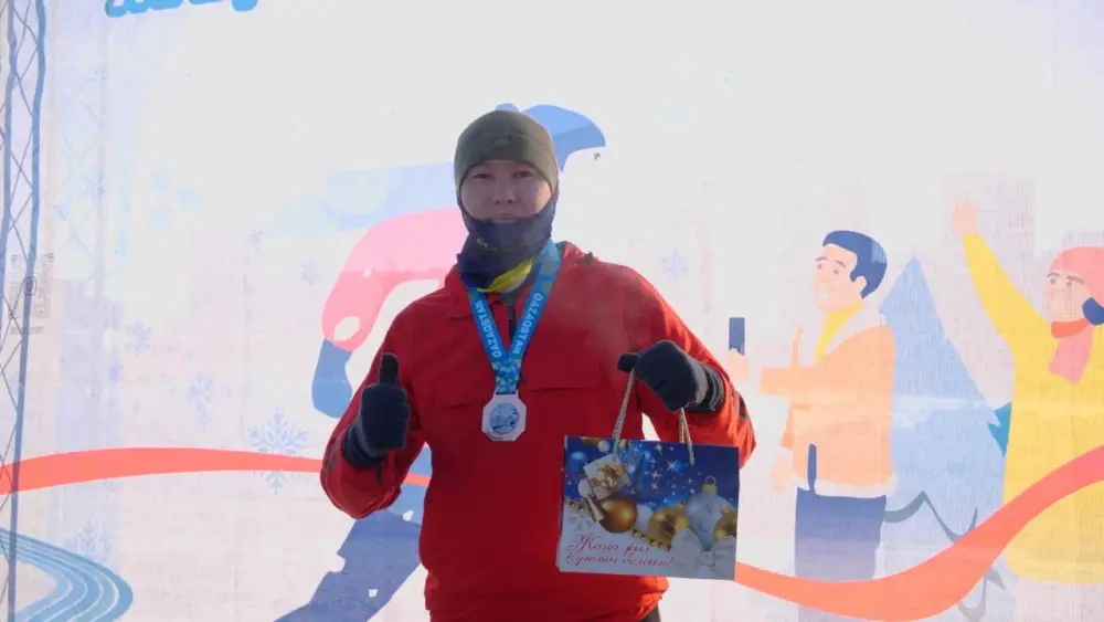 Более 700 астанчан приняли участие в новогоднем забеге (2)