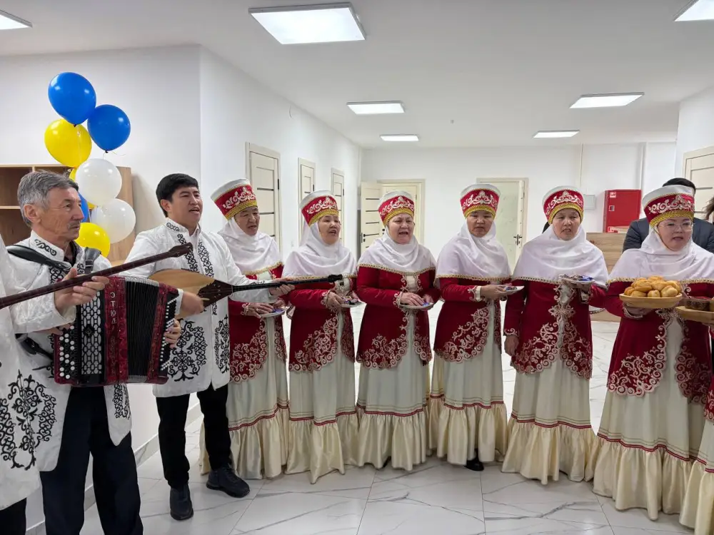 В Коргалжынском районе открылся физкультурно-оздоровительный комплекс (6)