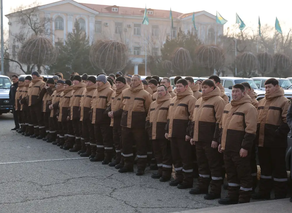 В Жамбылской области автопарки ветеринарной службы и лесного хозяйства пополнились новой техникой (7)