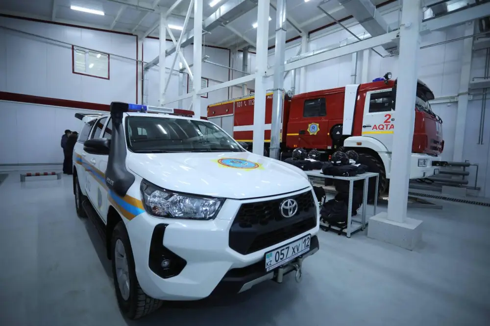 В Актау за год открылось второе пожарное депо (2)