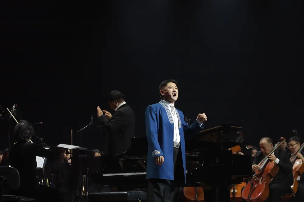 В Астане прошел авторский вечер «Өмір желі» Серика Еркимбекова (6)