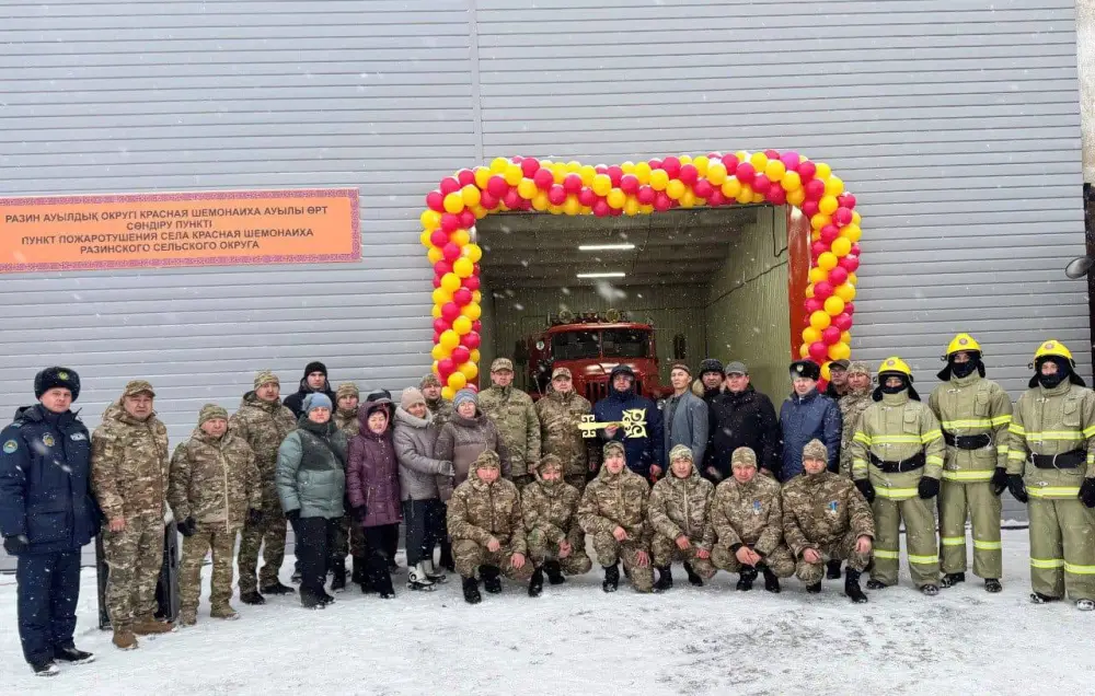 Три новых поста пожаротушения открыты в Восточном Казахстане (8)
