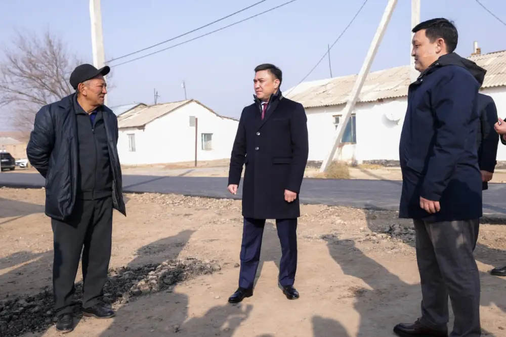 В ШЫМКЕНТЕ В ЖИЛОМ МАССИВЕ "АЙКӨЛ" ЗАПУСТИЛИ СИСТЕМУ ВОДОСНАБЖЕНИЯ (2)