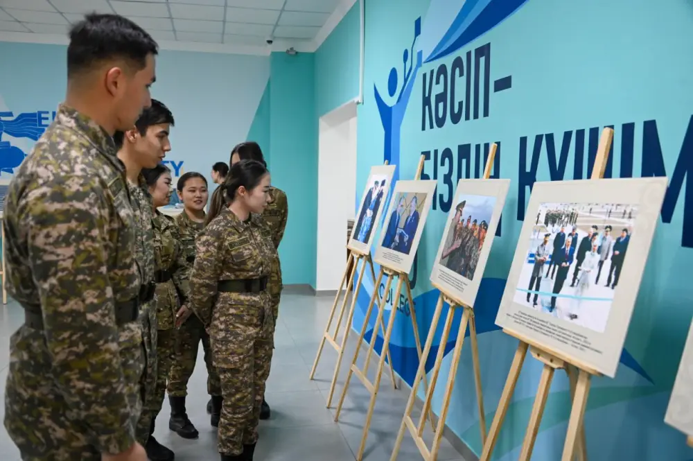 В Астане прошла военно-патриотическая акция к 80-летию Халық қаһарманы Мухтара Алтынбаева (6)