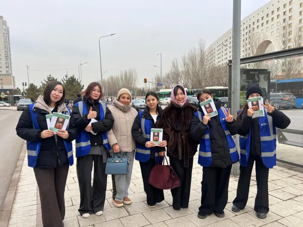 «Jarqyn Bolashaq»: акцию по профилактике лудомании провели на улицах столицы (4)