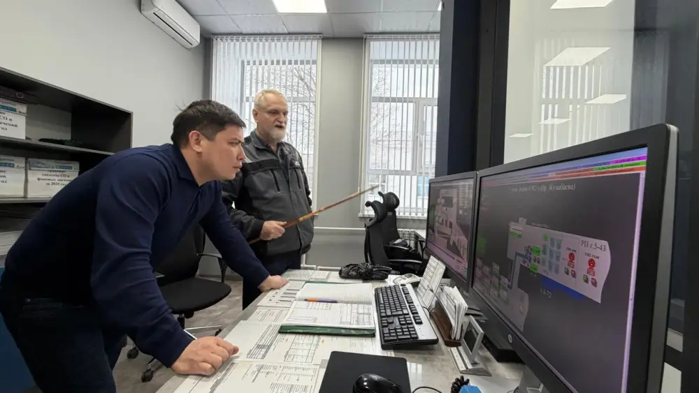 Вице-министр по чрезвычайным ситуациям посетил шахту имени Костенко с рабочим визитом (2)