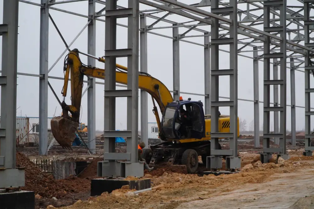 Новые проекты индустриальной зоны Кокшетау: ведется строительство кирпичного завода (7)