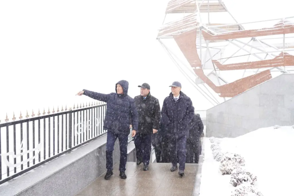 ТУРКЕСТАН: МЕМОРИАЛЬНЫЙ КОМПЛЕКС «НОЕВ КОВЧЕГ» В КАЗЫГУРТЕ ОТКРЫЛСЯ ПОСЛЕ МОДЕРНИЗАЦИИ (4)