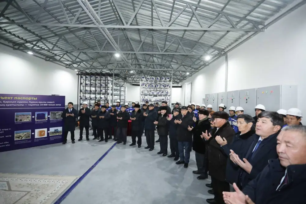 В селе Курык запущен новый опреснительный завод (9)