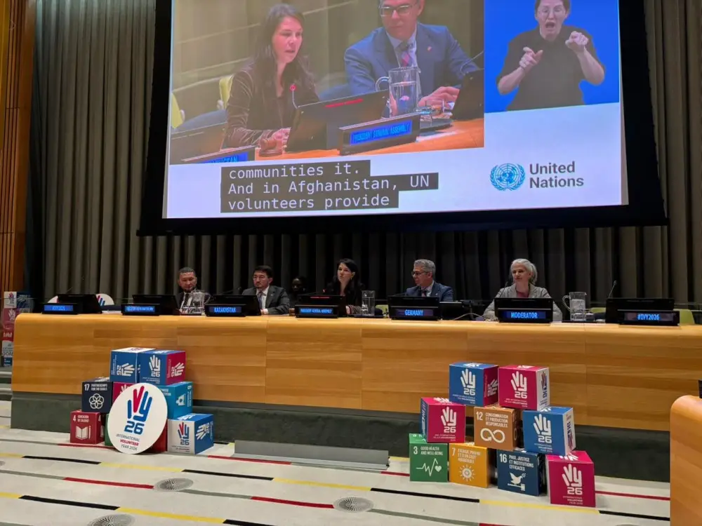 Казахстан принял участие в запуске Года добровольцев в ООН (4)