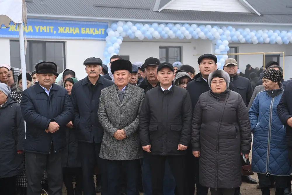 В Шиелийском районе вручили ключи от новых домов (10)