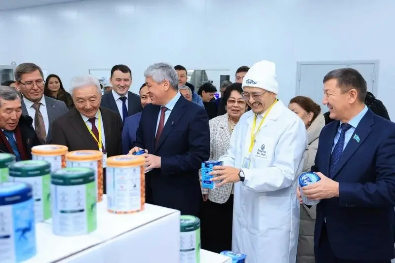 В Карагандинской области стартовало новое производство сухого кобыльего и верблюжьего молока (7)