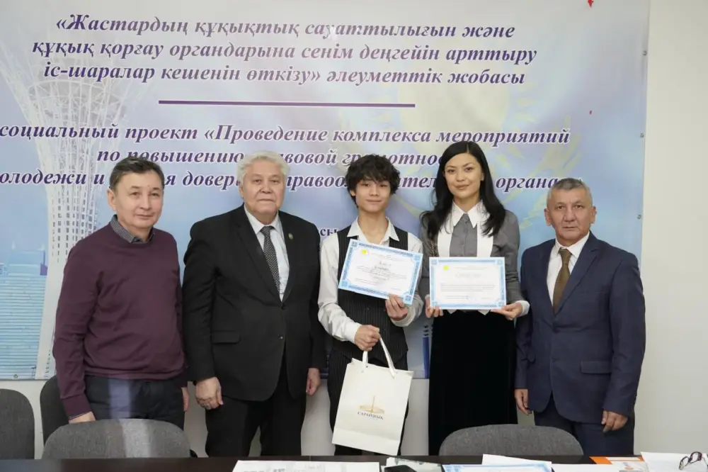 «Закон и порядок»: итоги конкурса на лучшую антикоррупционную карикатуру среди школьников подвели в Астане (10)