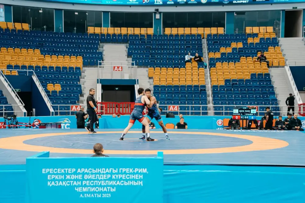 В Алматы прошел чемпионат Казахстана по видам борьбы (3)