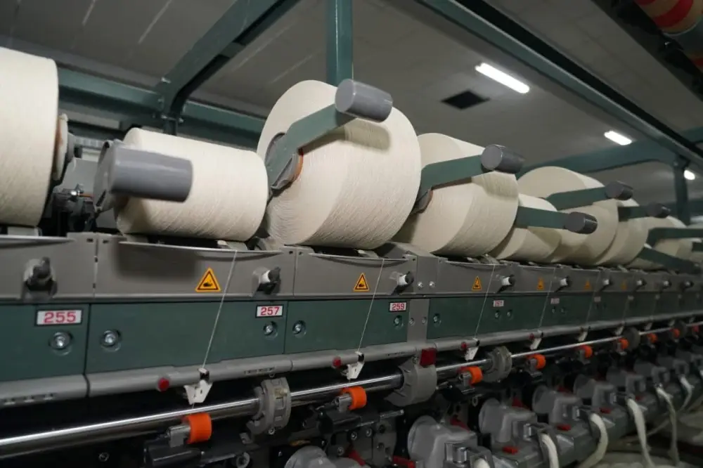 Хлопковый комплекс по производству текстиля полного цикла запустили в Туркестане (7)