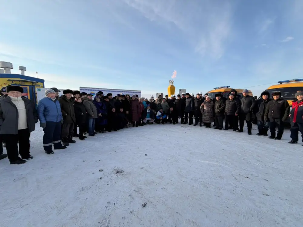 100 км газовых сетей: Караоткель Целиноградского района подключили к голубому топливу раньше срока (8)