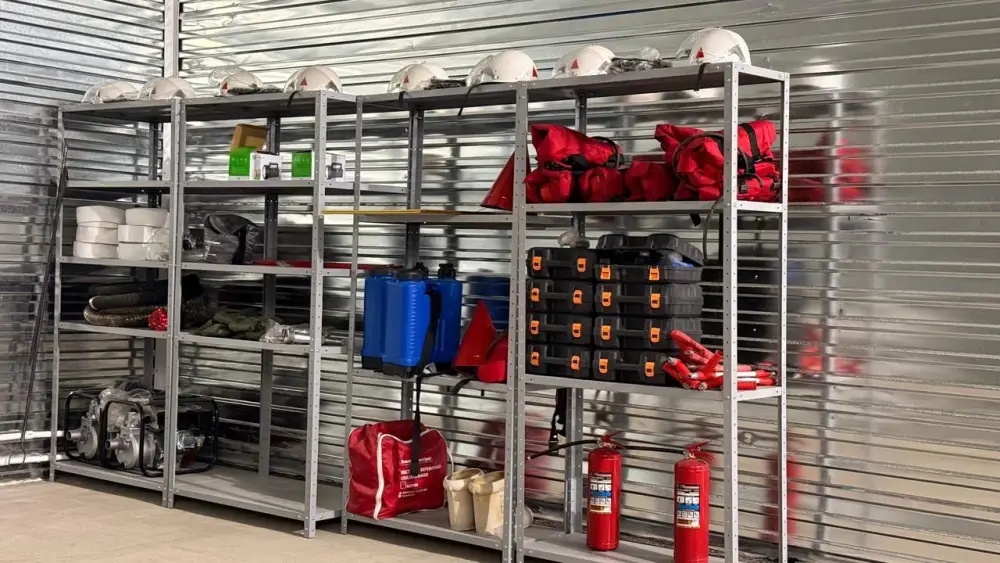 В области Жетісу введен первый добровольный пожарный пост (5)