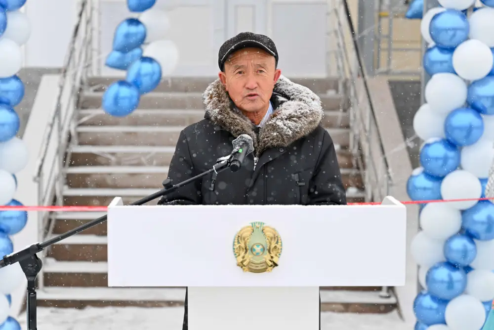 В селе Мақаншы спустя 27 лет завершено строительство здания и открыта врачебная амбулатория (4)