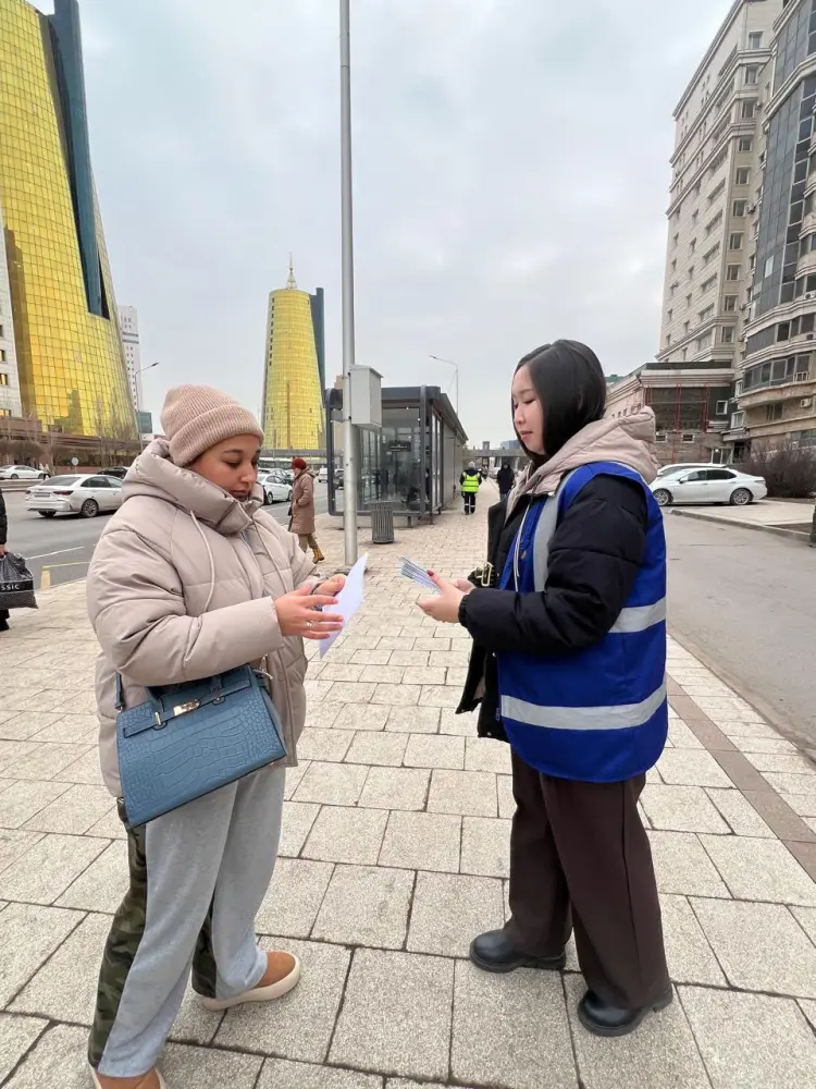 «Jarqyn Bolashaq»: акцию по профилактике лудомании провели на улицах столицы (3)