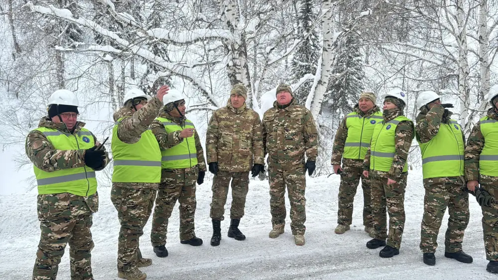 МЧС предупреждает о самопроизвольном сходе снежных лавин (3)