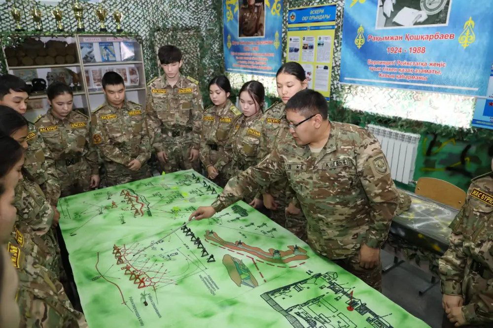 «Жас бүркіт»: как военно-патриотический клуб Национальной гвардии меняет школьную среду (3)