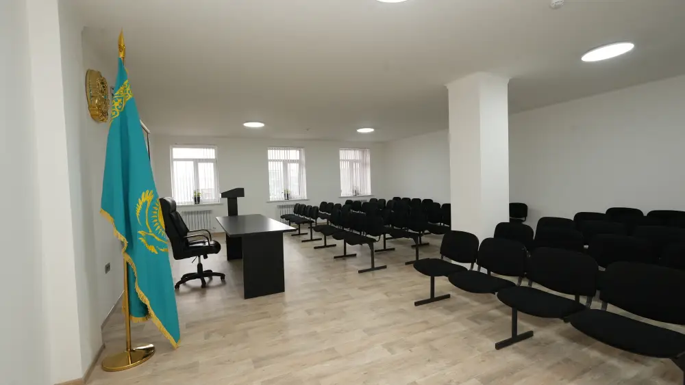 В Алматы обновили специализированную пожарную часть (7)