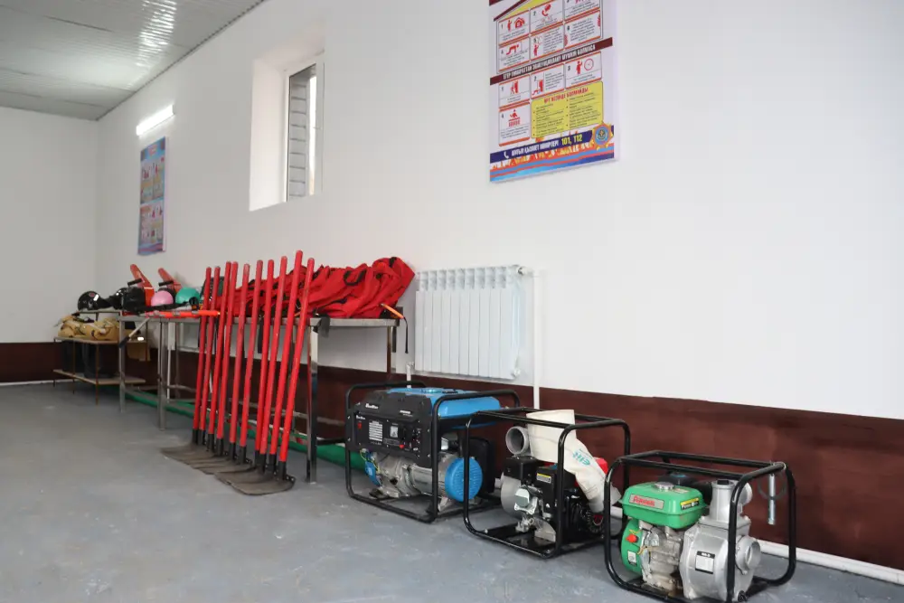 В регионах Казахстана продолжается развитие сети добровольных пунктов пожаротушения (5)