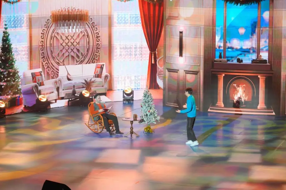 В Астане состоялась новогодняя ёлка от имени акима города (9)