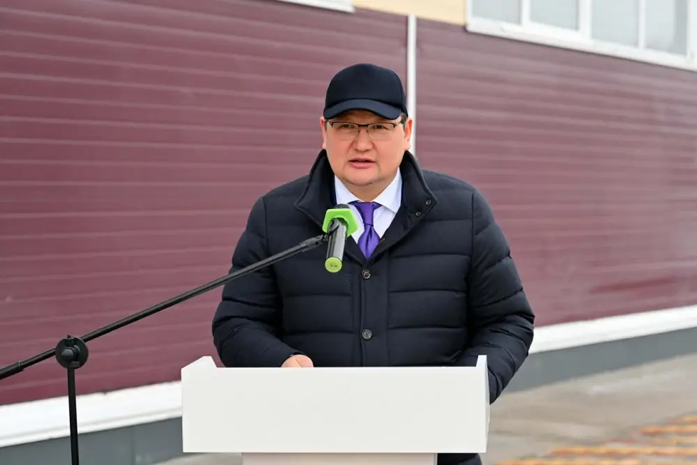 Состоялось открытие спортивного комплекса в селе Алгабас (2)