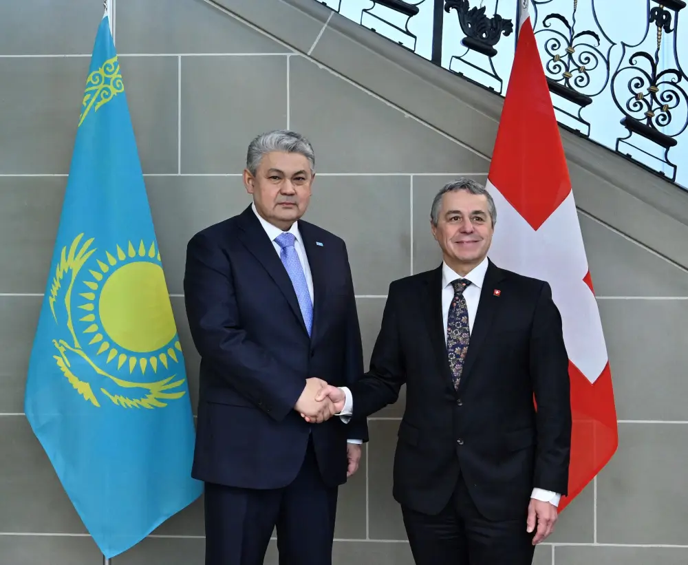 Казахстан и Швейцария нацелены на дальнейшее расширение партнёрства (8)