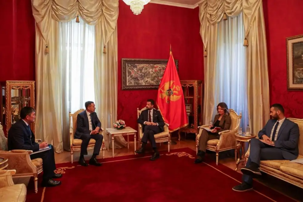 Посол Казахстана вручил верительные грамоты Президенту Черногории (3)