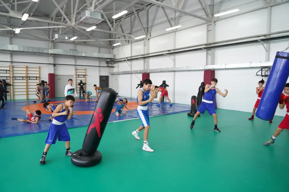 ТУРКЕСТАН: В ЖЕТЫСАЕ ОТКРЫЛСЯ СОВРЕМЕННЫЙ ЦЕНТР НАСТОЛЬНОГО ТЕННИСА (6)