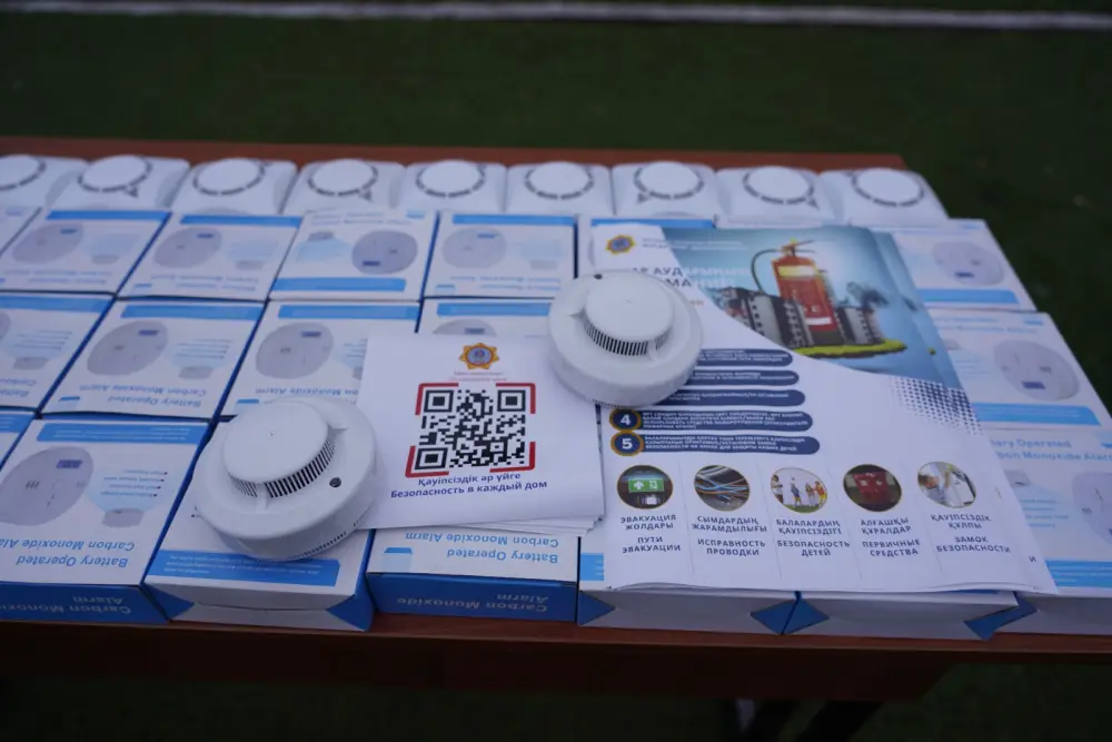 Профилактика пожарной безопасности: спасатели обратились к астанчанам (6)