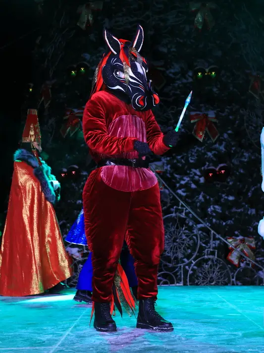 В Караганде зажгли главную новогоднюю ёлку (5)