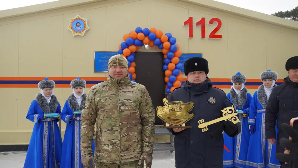 В курортной зоне Бурабая введена в эксплуатацию станция оперативно-спасательного отряда (8)