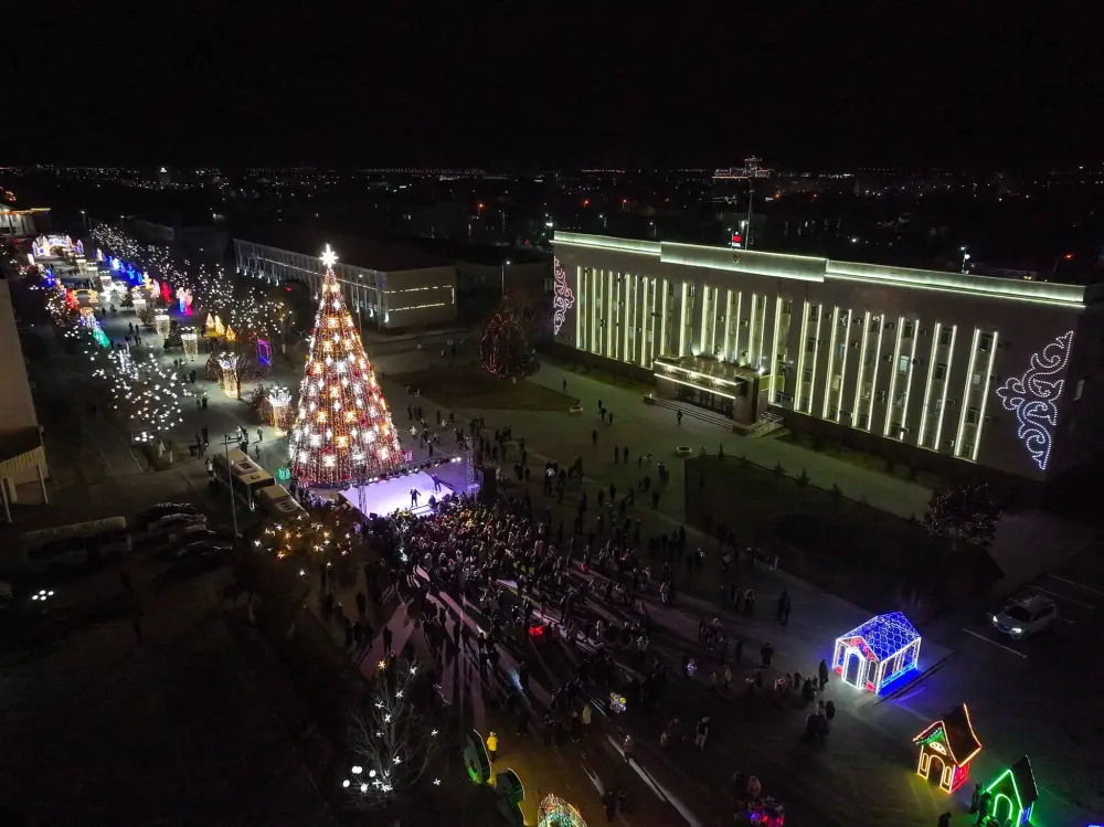 Зажглась новогодняя елка (2)