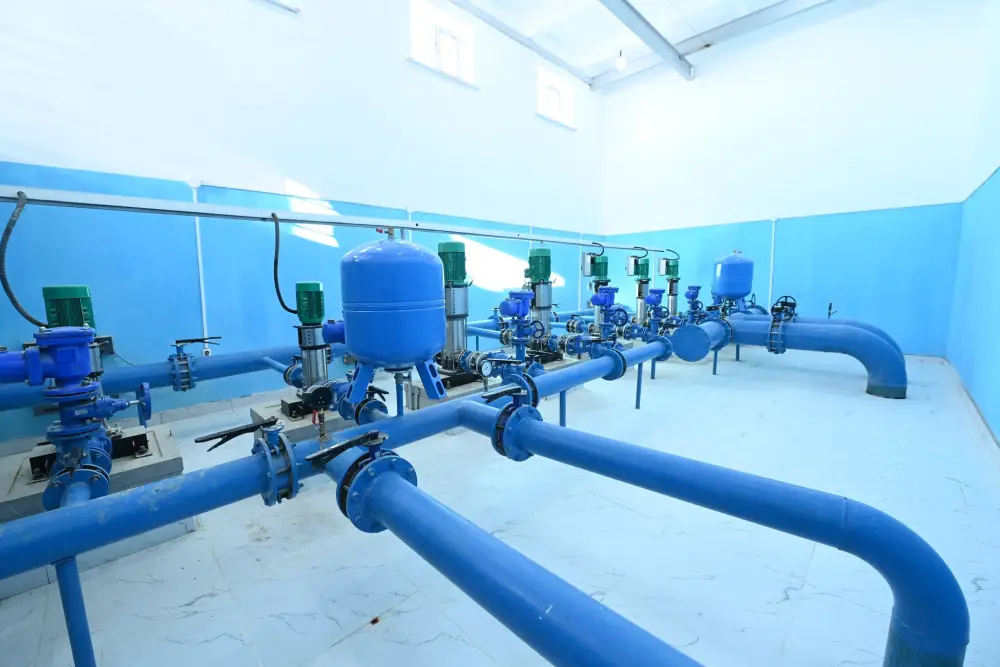 В населенный пункт Еримбетжага Аральского района подведена питьевая вода (8)