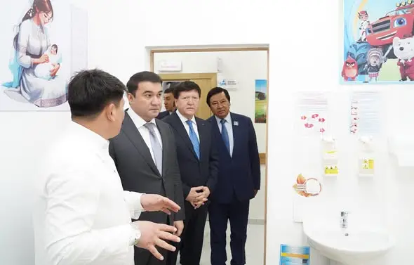 ТУРКЕСТАН: В ОРДАБАСИНСКОМ РАЙОНЕ ВВЕДЕНА В ЭКСПЛУАТАЦИЮ ВРАЧЕБНАЯ АМБУЛАТОРИЯ (5)