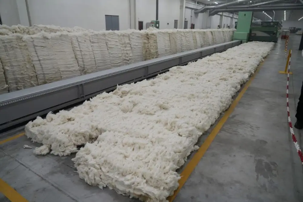 Хлопковый комплекс по производству текстиля полного цикла запустили в Туркестане (5)