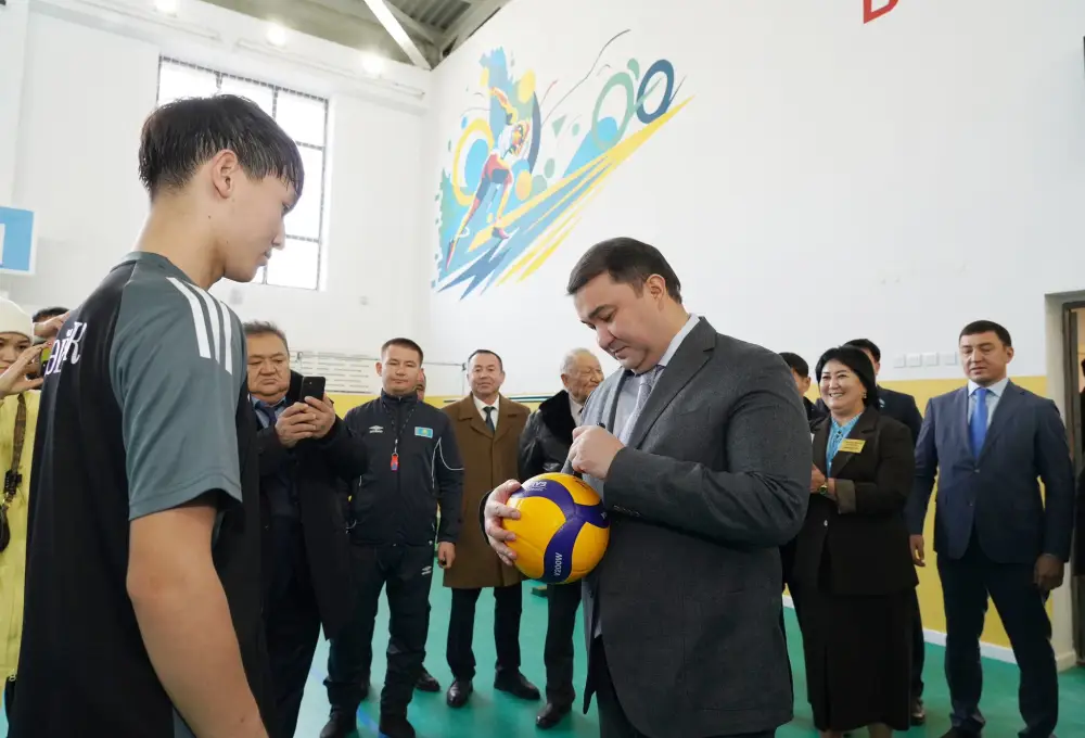 В ТУРКЕСТАНСКОЙ ОБЛАСТИ В РАМКАХ ПРОЕКТА «ШКОЛЫ БУДУЩЕГО» ВВОДИТСЯ 29 ШКОЛ (4)