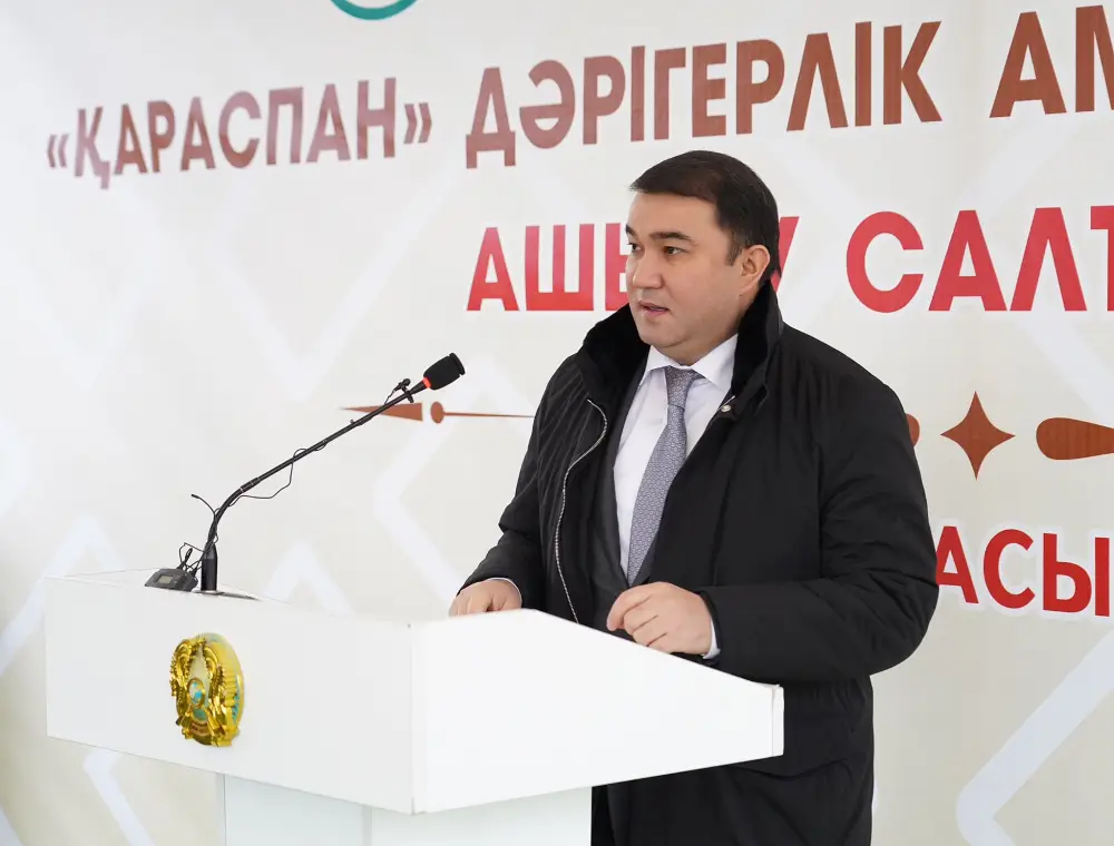 ТУРКЕСТАН: В ОРДАБАСИНСКОМ РАЙОНЕ ВВЕДЕНА В ЭКСПЛУАТАЦИЮ ВРАЧЕБНАЯ АМБУЛАТОРИЯ (2)