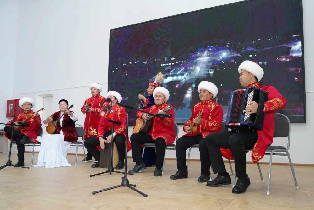 ТУРКЕСТАН: В МАКТААРАЛЬСКОМ РАЙОНЕ ОТКРЫЛСЯ ДОМ КУЛЬТУРЫ НА 200 МЕСТ (5)