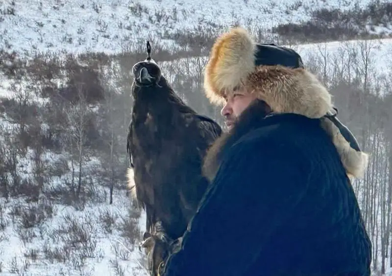 В Карагандинской области определили сильнейших охотников с ловчими птицами (5)