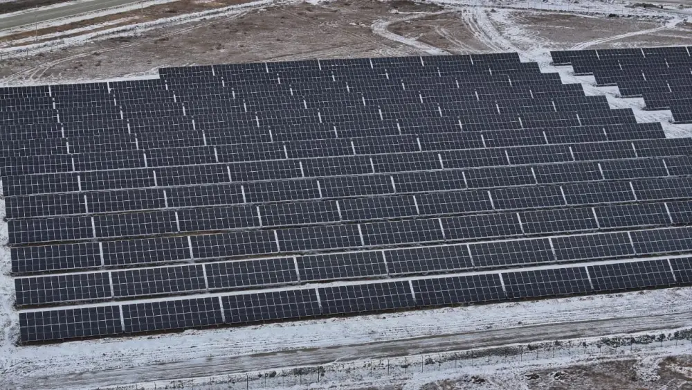 В Костанайской области запущена первая солнечная электростанция (5)