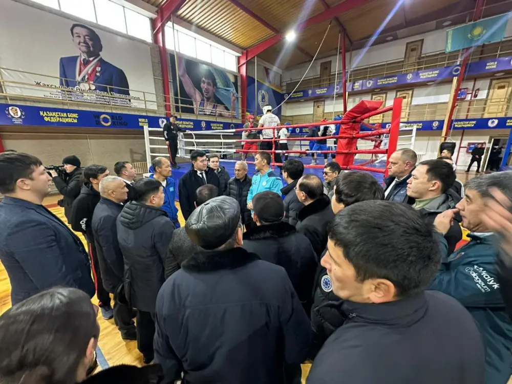 Центр бокса «Жамбыл» открылся в Таразе (4)