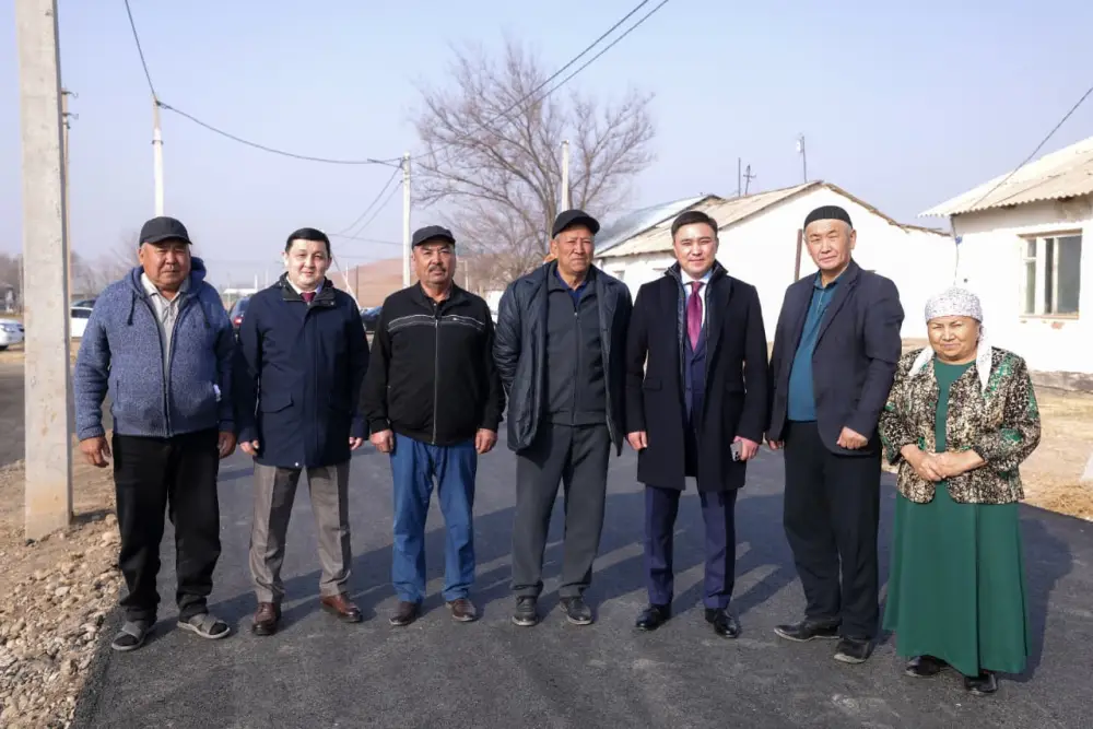 В ШЫМКЕНТЕ В ЖИЛОМ МАССИВЕ "АЙКӨЛ" ЗАПУСТИЛИ СИСТЕМУ ВОДОСНАБЖЕНИЯ (6)